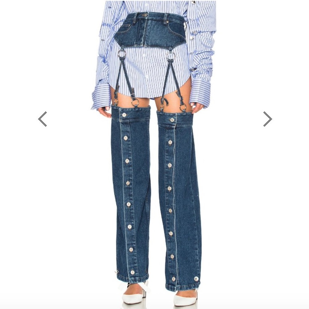 Y/Project Denim Detachable Chaps!